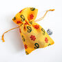 Mini Sari Gift Bag With Drawstring, Reusable Pouch, thumbnail 1 of 10
