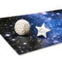 Full Moon And Initial Star Silver Mismatched Earrings, thumbnail 8 of 11