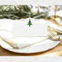 Colourful Christmas Blank Place Cards, thumbnail 4 of 6