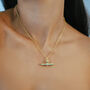 Wren T Bar Necklace, thumbnail 1 of 11