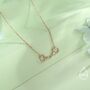 Snaffle Bit Necklace In Sterling Silver, thumbnail 4 of 12