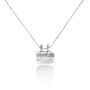 The Sanctuary Pendant Necklace In Sterling Silver/Gold Plated, thumbnail 1 of 5