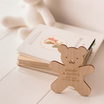 Personalised Father's Day Bedtime Story Bear Gift Set, 3 of 7