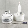 Porcelain Tea Light And Candle Holder, thumbnail 2 of 6