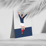 Kenny Dalglish Scotland Football Poster, thumbnail 3 of 3