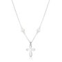 First Pearls Cherish Cross Necklace – Christening Or First Holy Communion Gift, thumbnail 2 of 4