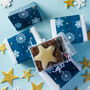 'Snowflakes' Mini Mince Pie Brownie And Tea, thumbnail 2 of 3