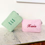 Personalised Stripe Make Up Bag, thumbnail 7 of 9