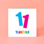 Set Of Five Birthday Cards For Any Age, thumbnail 5 of 12