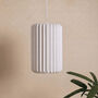 Origami Paper Tube Lampshade, thumbnail 4 of 7