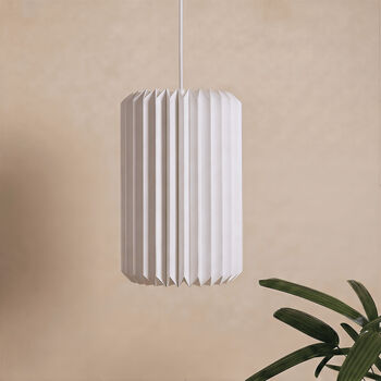 Origami Paper Tube Lampshade, 4 of 7