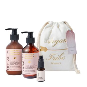 Organic Haircare Argan And Ungurahua Gift Set, 2 of 5