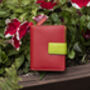 Personalised Small Mutlicolour Red Leather Purse, thumbnail 1 of 11