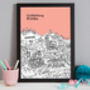 Personalised Glastonbury Print, thumbnail 4 of 7