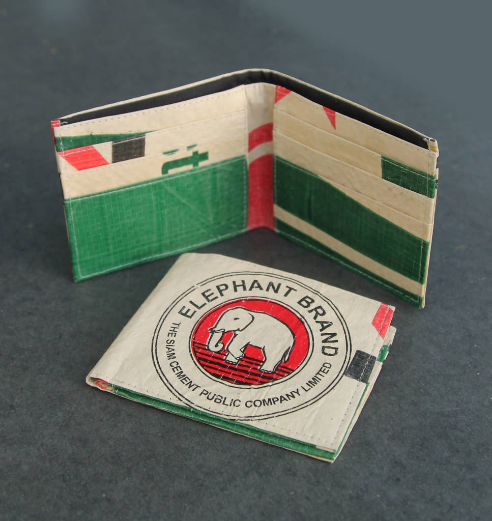 recycled wallet by lotus direct