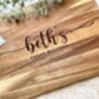 Personalised Wooden Chopping Board Home Sweet Home Gift, thumbnail 6 of 7