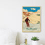 Les Menuires Ski Resort France Travel Poster Art Print, thumbnail 3 of 8