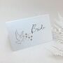 Pack Of 10 Dove Laser Cut Wedding Place Cards, thumbnail 2 of 7