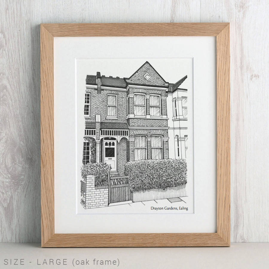 Personalised Detailed House Illustration, 1 of 9