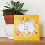 Floral 21st Birthday Card, thumbnail 3 of 4