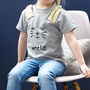 Personalised Rabbit Baby Childrens Easter T Shirt, thumbnail 2 of 3