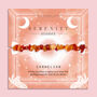 Carnelian Crystal Chip Bracelet, thumbnail 1 of 7