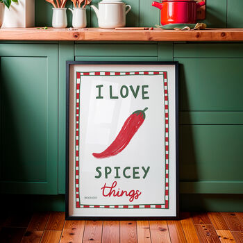 I Love Spicey Things Print, 3 of 7