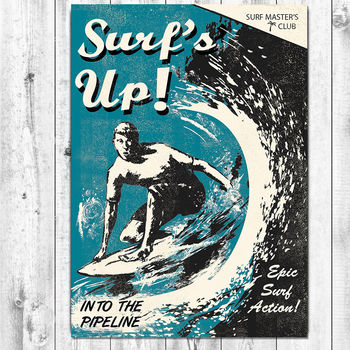 Surfing Print, 2 of 2