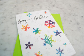 Snowflake Plantable Christmas Card, 6 of 6