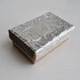 Handmade Personalised Silver Foil Match / Gift Box, thumbnail 8 of 8