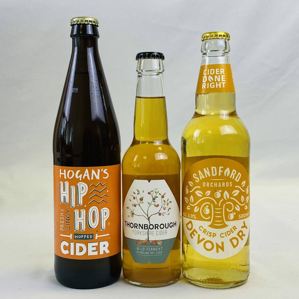 Gift Of Six Dry Ciders By Ciderlicious