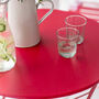 Small Bistro Set In Pomegranate, thumbnail 2 of 2