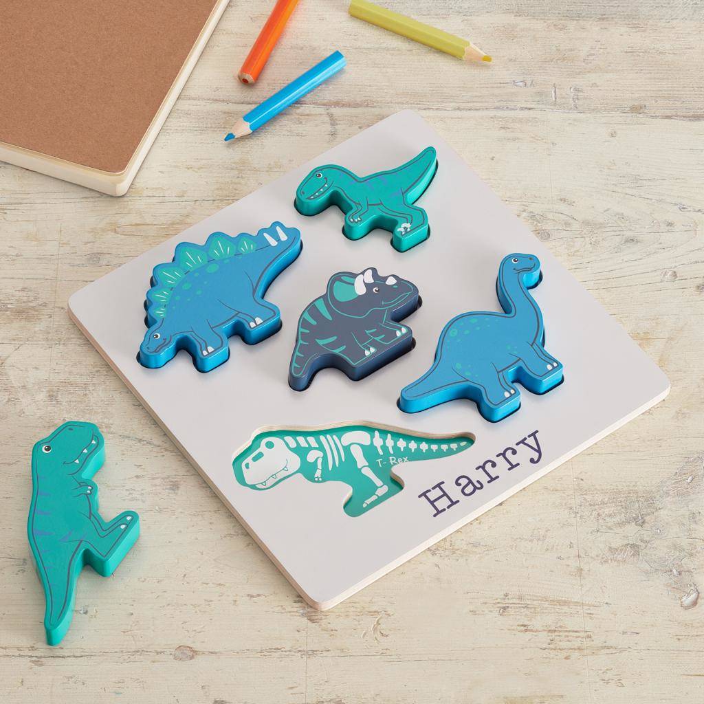 Image of Personalised Dinosaur Puzzle