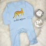 Wild And Free Leopard Jungle Babygrow, thumbnail 11 of 12