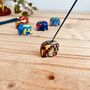 Hand Painted Ceramic Elephant Incense Stick Holder, thumbnail 5 of 9