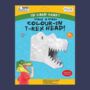 T Rex Colour In 3D Mask Craft, thumbnail 1 of 2