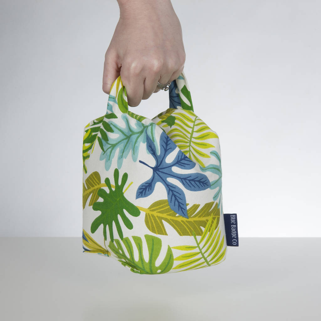 fabric wheat filled door stop in jungle by blue badge co ...