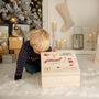 Personalised Children's Santa Christmas Eve Wooden Box, thumbnail 9 of 12