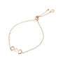 Baori Silhouette Bracelet Rose Gold Vermeil, thumbnail 1 of 4