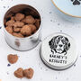 Personalised Beagle Dog Storage Tin With Treats, thumbnail 2 of 3
