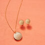 Surya Necklace And Studs Set, thumbnail 1 of 4