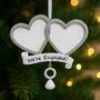 Personalised Engagement Ornament, thumbnail 2 of 2