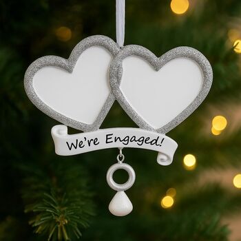 Personalised Engagement Ornament, 2 of 2