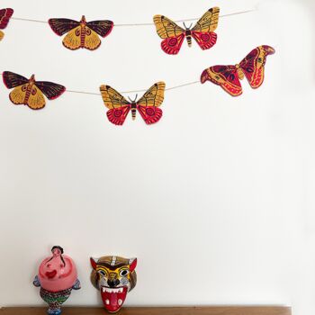 Butterflies Recycled Paper Garland, 2 of 5