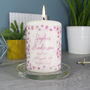 Patterned Christening Candle For Boys And Girls, thumbnail 8 of 9