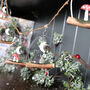 Bunny And Toadstool Garland Decoration, thumbnail 3 of 4