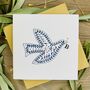 Personalised Luxury Handmade Dove Christmas Card, thumbnail 5 of 7