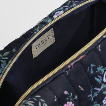 Running Bunny Large Quilted Makeup Bag, 6 of 7