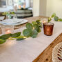 Natural Cotton Table Runner 5m For Home Or Weddings, thumbnail 2 of 9