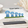 Personalised Family Name Football Shirt Plaque, thumbnail 3 of 10